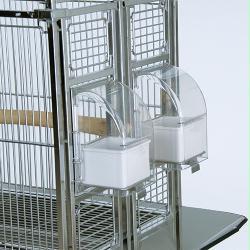 Featherland stainless steel exterior feeding system LARGE-discontinued