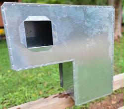 RBC Metal Inverted L Shaped Nest Box LARGE-only few left